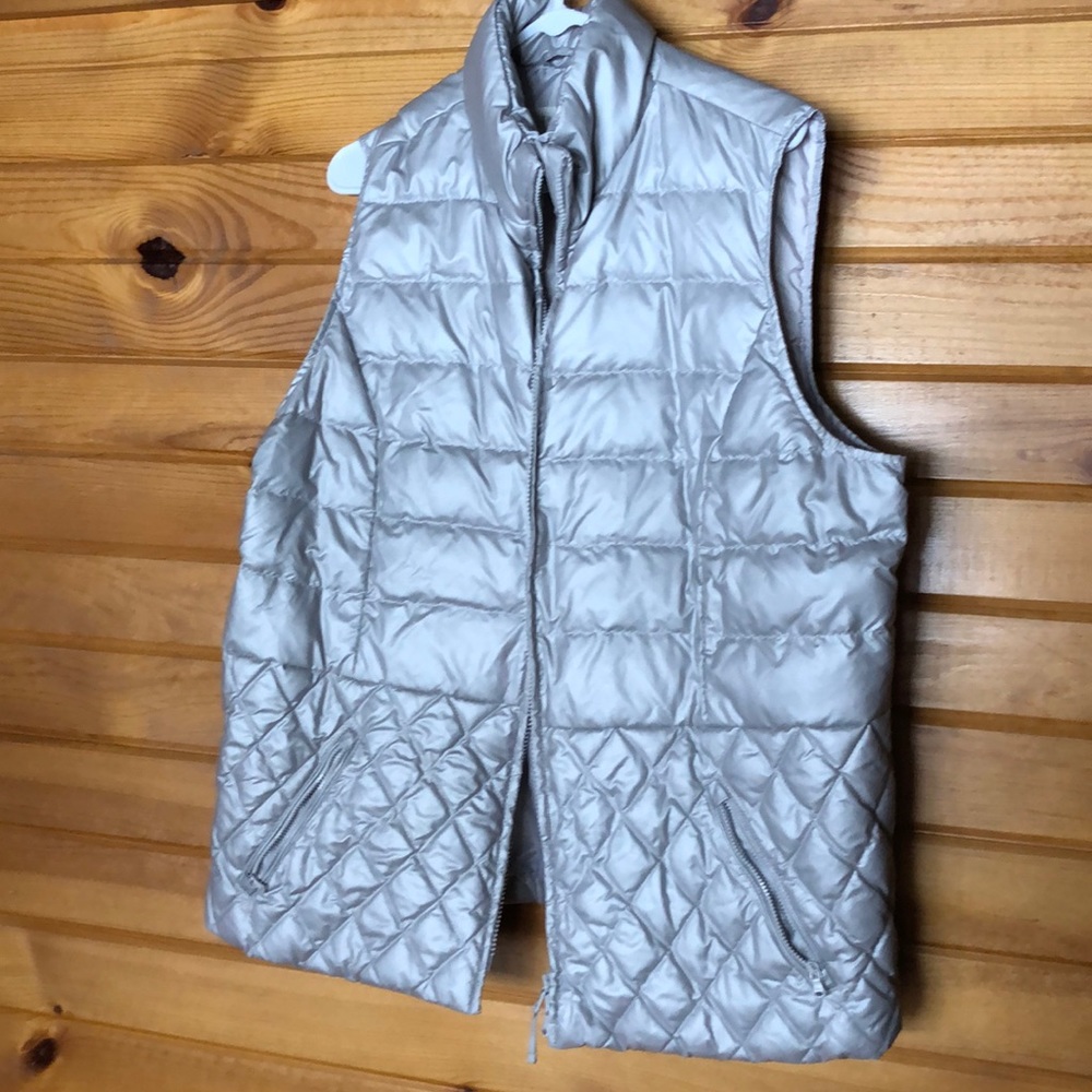Talbots XL gray vest